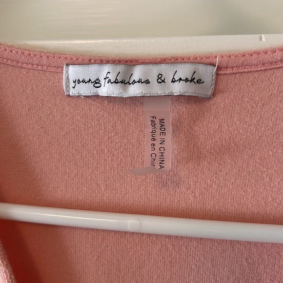 Young Fabulous and broke Terry cloth fabric romper - Picture 2 of 3